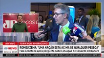 Zema: “Uma nação está acima de qualquer pessoa”