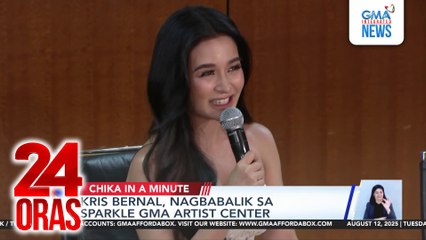 Kris Bernal, nagbabalik sa Sparkle GMA Artist Center | 24 Oras