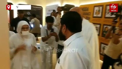 રાજકીય સવાલોના પ્રત્યુતર આપ્યા વગર મહારાષ્ટ્રના નાયબ મુખ્યપ્રધાન એકનાથ શિદે એ જુનાગઢ મુલાકાત કરી પૂર્ણ