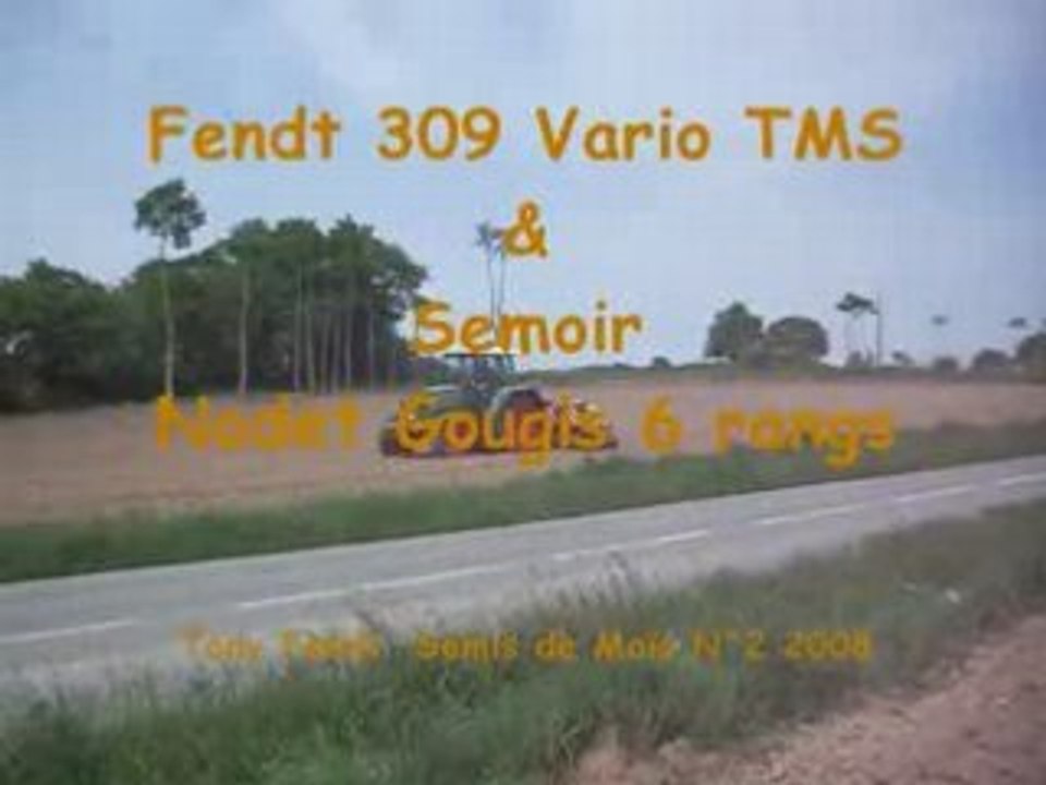 Semis et Préparation de Maïs 2008 N° 2 Tony fendt
