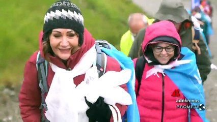 'Il tempo di agire è ora', flash mob sull’Adamello