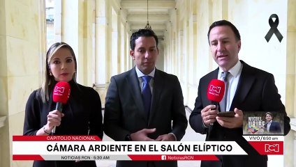 Presidente de la Cámara invita a los colombianos a despedirse de Miguel Uribe