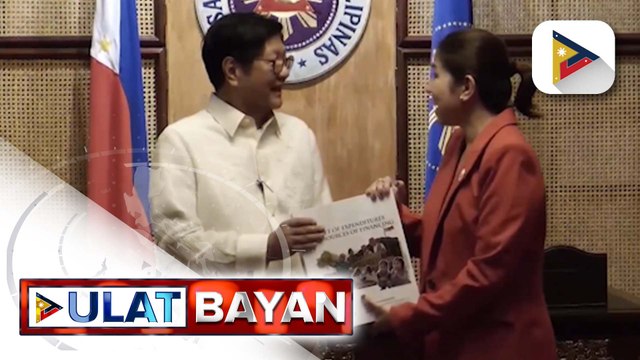 DBM, iprinisinta na kay PBBM ang NEP 2026 | ulat ni Cleizl Pardilla