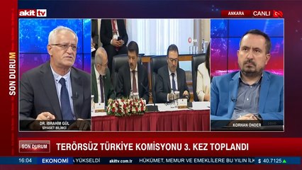 Dr. İbrahim Gül, Terörsüz Türkiye komisyonunu değerlendirdi