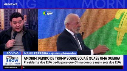 Unidos contra os EUA? LULA liga para XI JINPING para falar de TARIFAÇO