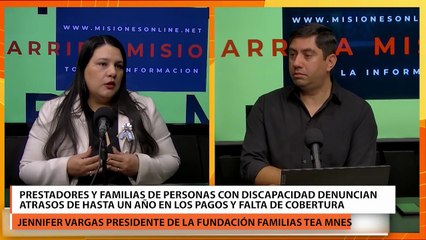 Prestadores y familias de personas con discapacidad denuncian atrasos