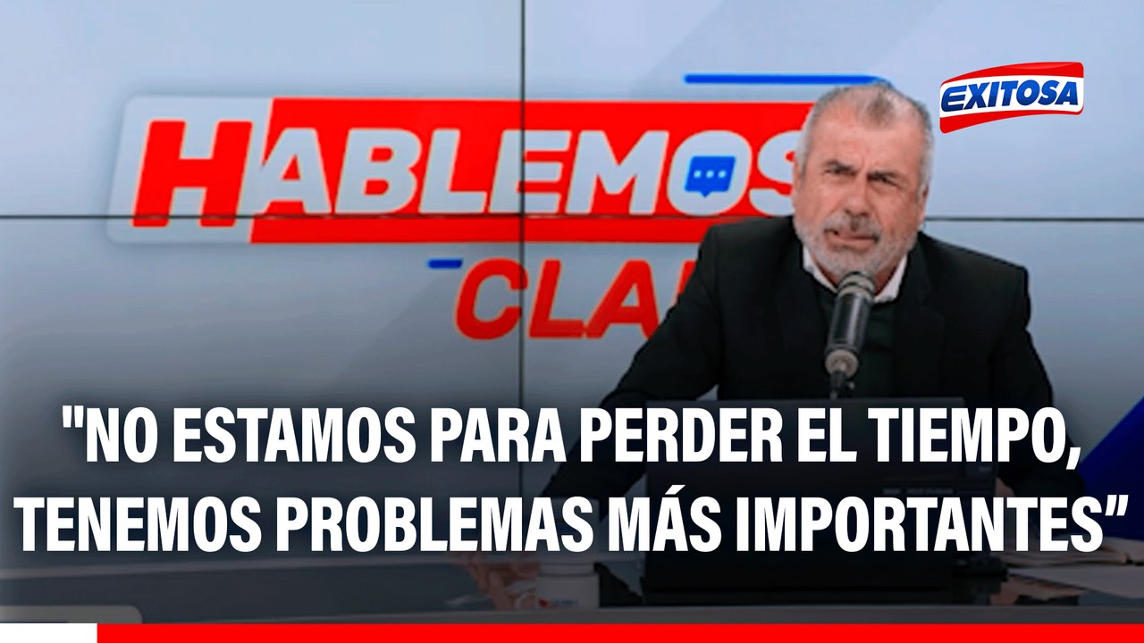 Nicolás Lúcar: "No estamos para perder el tiempo, tenemos problemas más importantes que los derivados de las adicciones de Gustavo Petro"