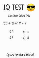 Only High IQ Can Solve 😎