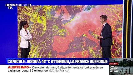 Canicule: des nuits étouffantes, des glaciers qui souffrent, manque d'air dans la partie sud... La France suffoque