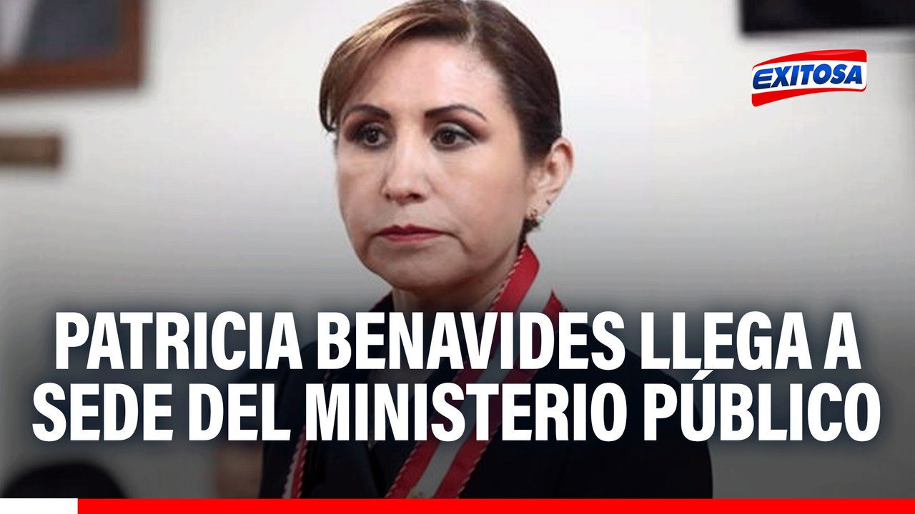 Patricia Benavides llega a sede del Ministerio Público para participar en reunión de la Junta de Fiscales Supremos