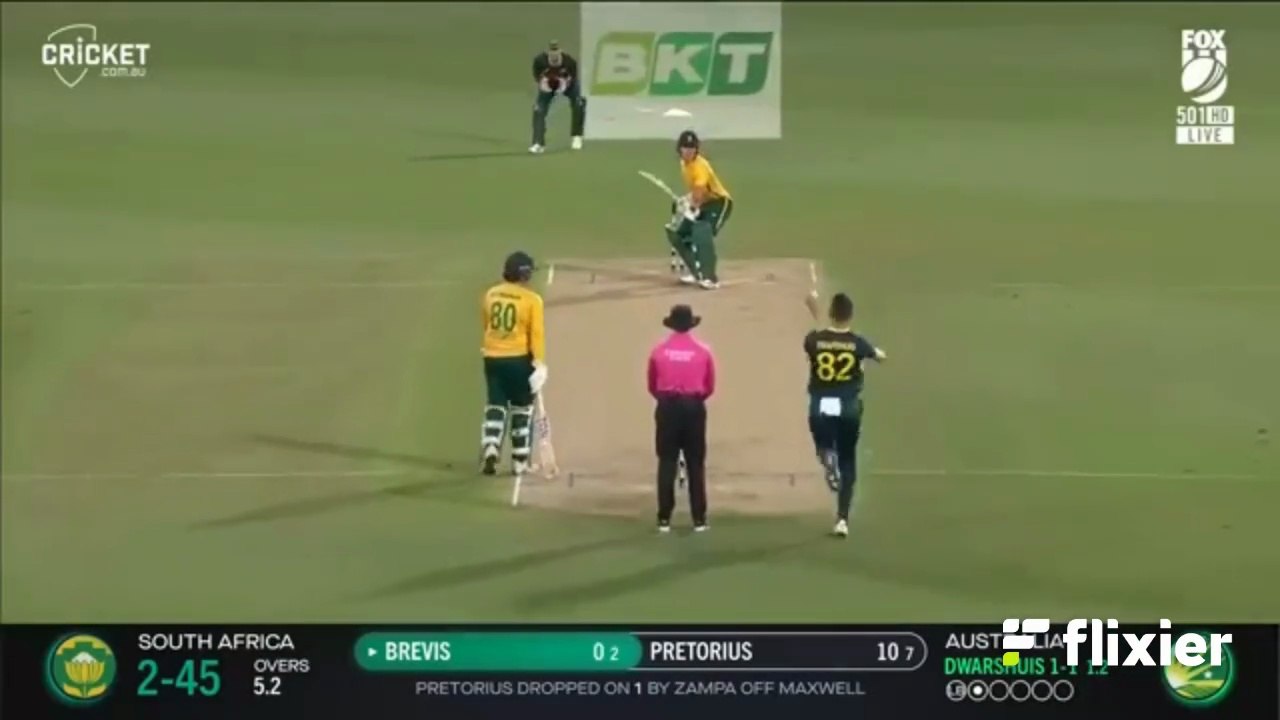 'Baby AB' Brevis announces himself with blazing 125no | Australia v South Africa 2025-26