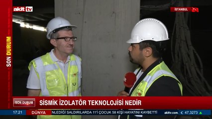 AREL Üni. İnş. Müh. Böl. Bşk. Mehmet Fatih Altan sismik izalatör teknolojisini anlattı