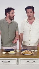 The Property Brothers Make a Pineapple Sandwich