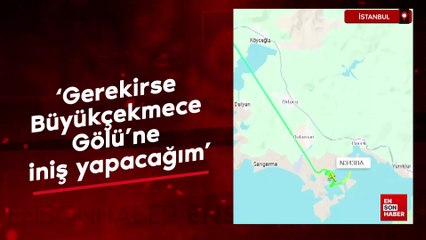 Ön dikmesinde arıza olan uçak İstanbul Hezarfen Havalimanı’na iniş yaptı