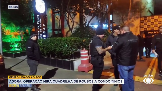Operação mira quadrilha de roubos a condomínios