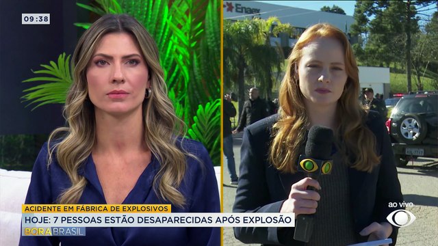 Explosão em fábrica de explosivos deixa oito desaparecidos