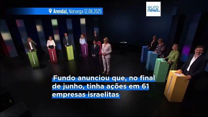 Fundo soberano da Noruega vende participações em 11 empresas israelitas