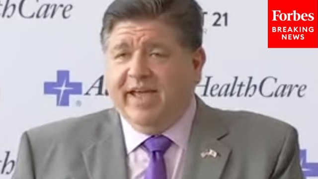 JB Pritzker Asked If He Is Using Third Governor Term As 'Stepping Stone' For Future White House Bid