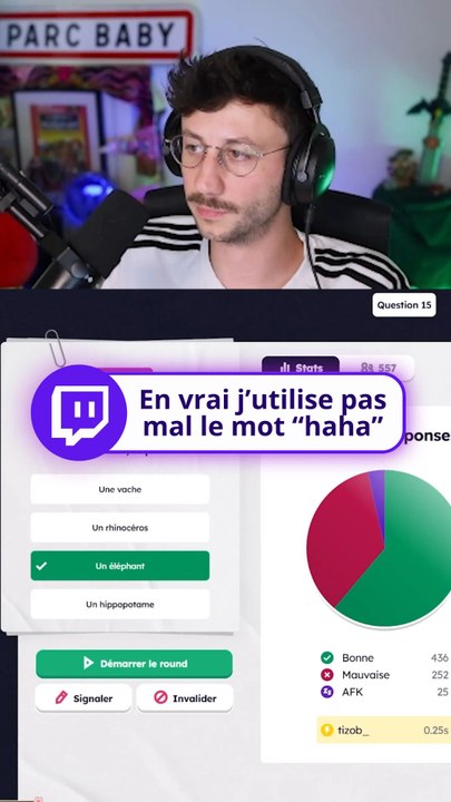Bon, okay. C'était pas ma meilleure vanne. Sinon vous êtes quelle team ?