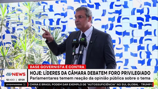 BOLSONARO É INVESTIGADO POR IMAGEM QUE ASSOCIA LULA A DITADOR SÍRIO | JORNAL DA MANHÃ - 12/08/25