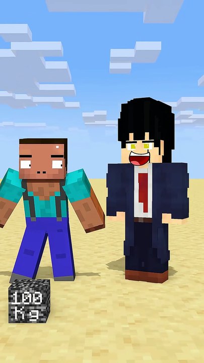 Help Herobrine in Minecraft