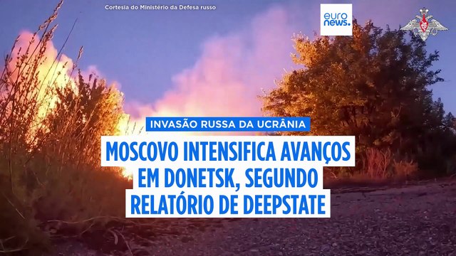 Forças russas violam defesas ucranianas na região oriental de Donetsk