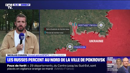 Ukraine: avancée inédite de l'armée russe dans le Donbass