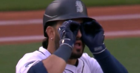 Eugenio Suárez no termina de carburar en Marineros de Seattle