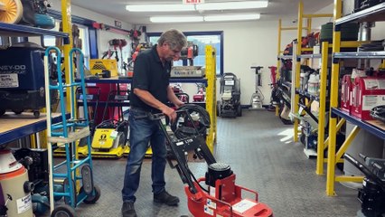 How to Use a 12" Concrete Grinder | Smooth, Level & Prep Concrete Like a Pro