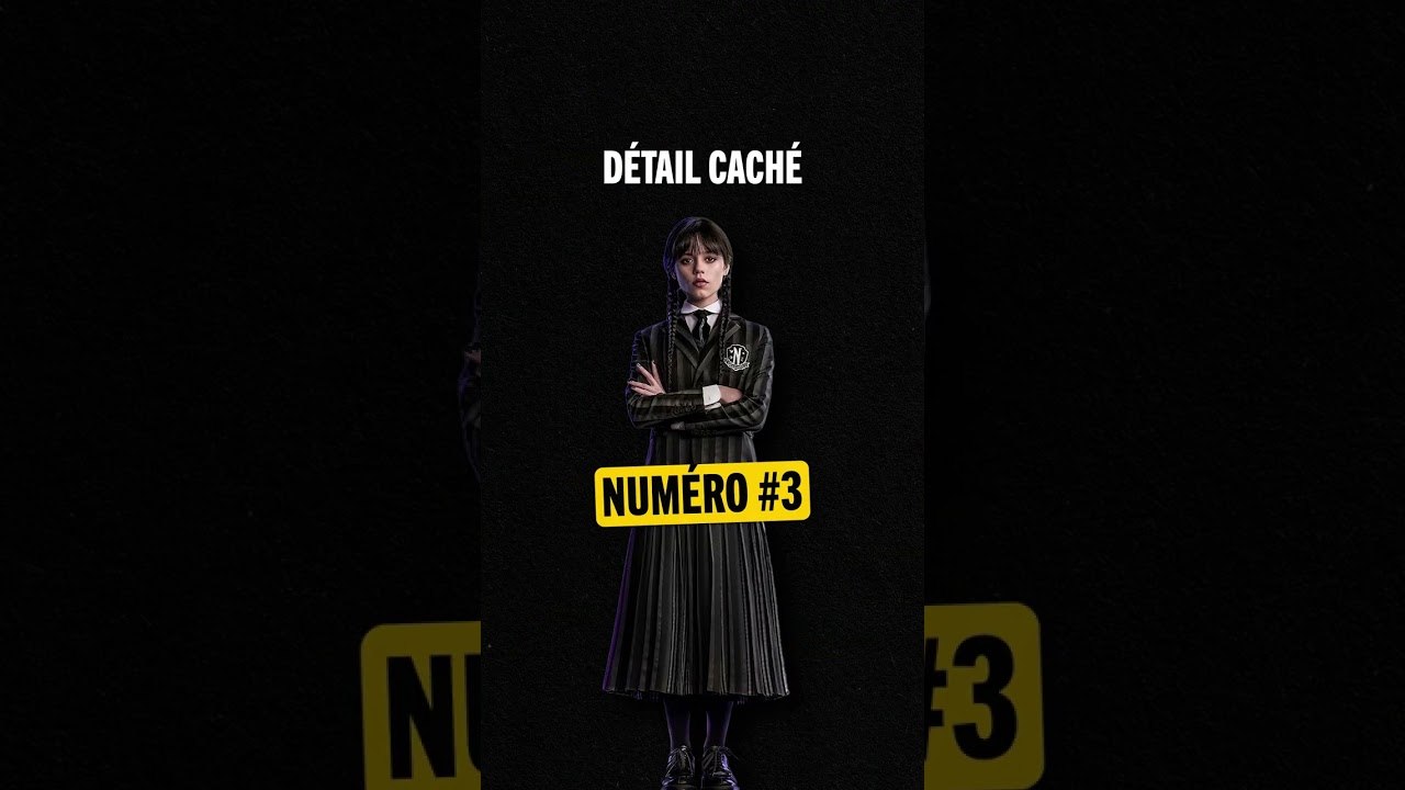 5 Détails cachés dans Mercredi Saison 2 ! #Wednesday #mercredi #secrets