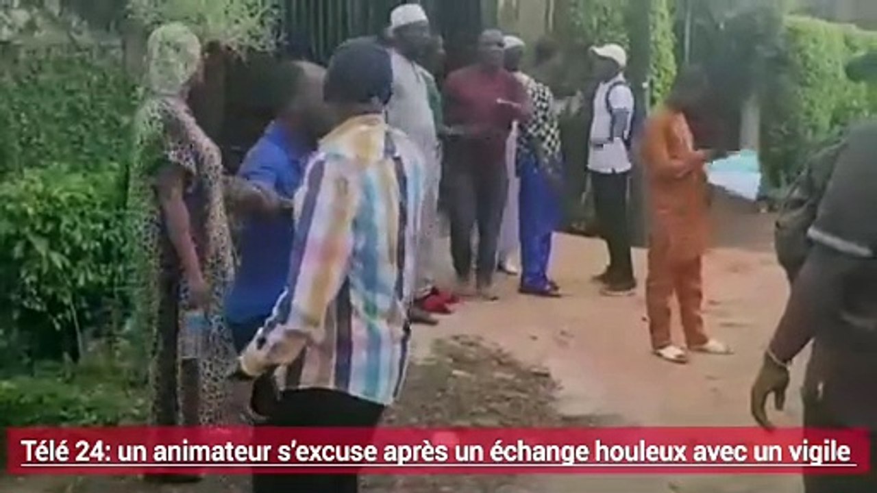 Exclusif : un animateur de Télé 24 présente ses excuses .