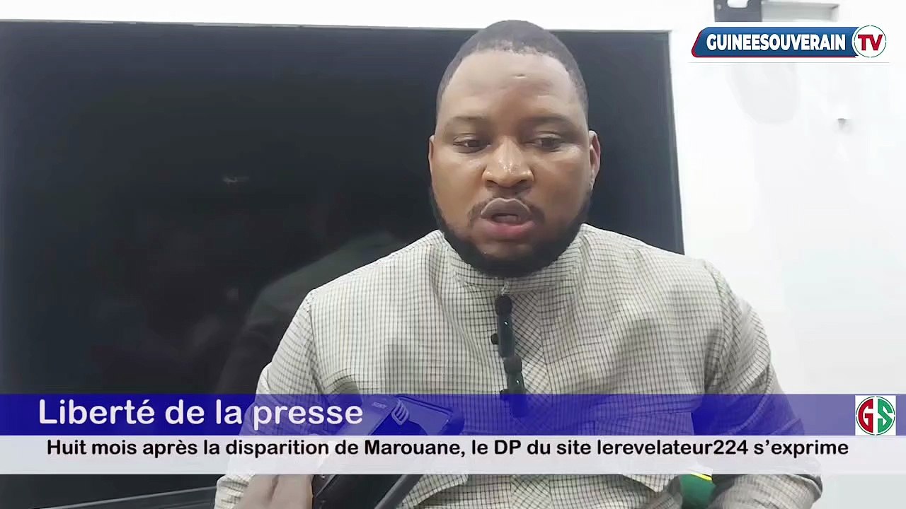 Huit mois sans les nouvelles du journaliste Habib Marouane CAMARA