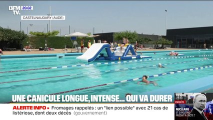 42°C à Bordeaux et Carcassonne, 41°C à Toulouse: les Français s'adaptent face aux fortes chaleurs