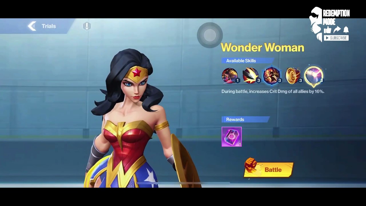 DC Worlds Collide - Wonder Woman Trial