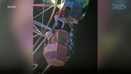 Woman Left Dangling 30 Feet in the Air After Falling From Ferris Wheel Car