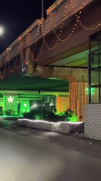 Beautiful Night View of Murree Road Rawalpindi |Decorations for Independence Day |Lightly for Azadi