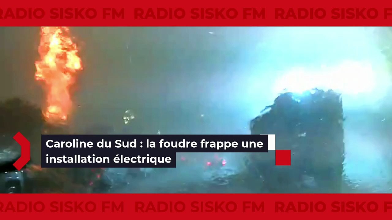 Caroline du Sud : la foudre frappe une installation électrique