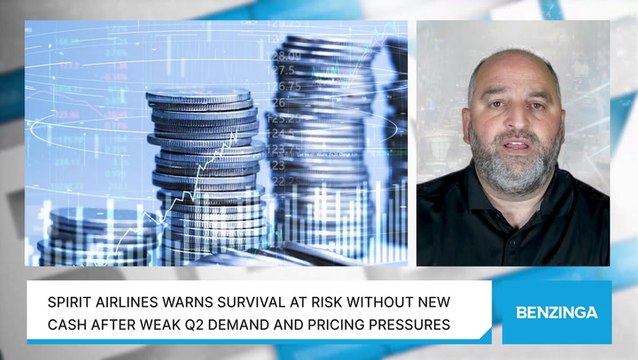 Spirit Airlines Warns Survival At Risk Without New Cash After Weak Q2 Demand And Pricing Pressures