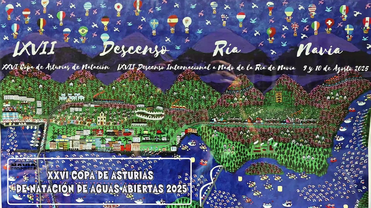 CAMPEONATO DE ASTURIAS DE AGUAS ABIERTAS RIA DE NAVIA 2025
