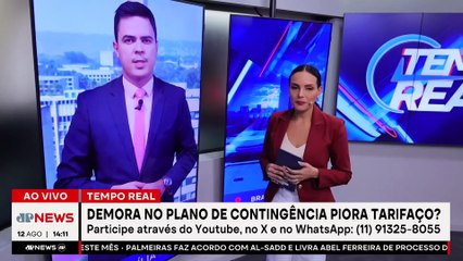 IPSOS-IPEC: 49% exigem troco contra tarifaço de Trump | TEMPO REAL