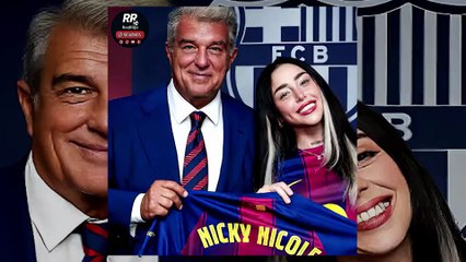 😱 EL VIRAL ERROR DEL BARÇA: CAMISETA A NICKI NICOLE CON “NICKY” EN LUGAR DE NICKI