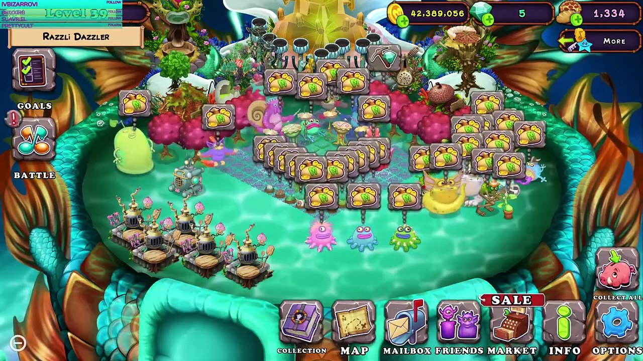 (REUPLOAD FROM YOUTUBE) lets play my singing monsters! part 1!