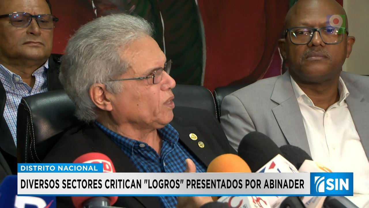 Legisladores critican logros presentados por Luis Abinader | Primera Emisión SIN