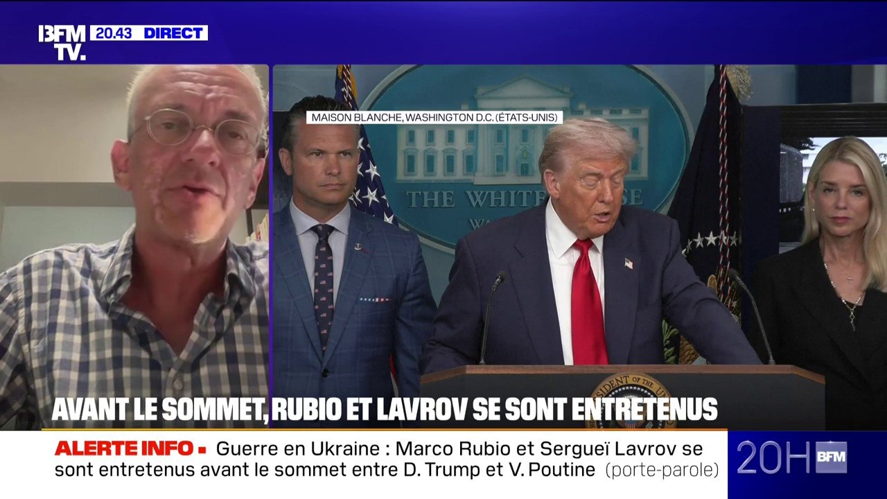 Sommet Trump/Poutine: "Chacun ne voit pas la victoire finale dans le même registre", estime Frédéric Encel, docteur en géopolitique