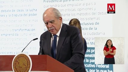 Pablo Gómez explica decreto presidencial para Comisión de la Reforma Electoral