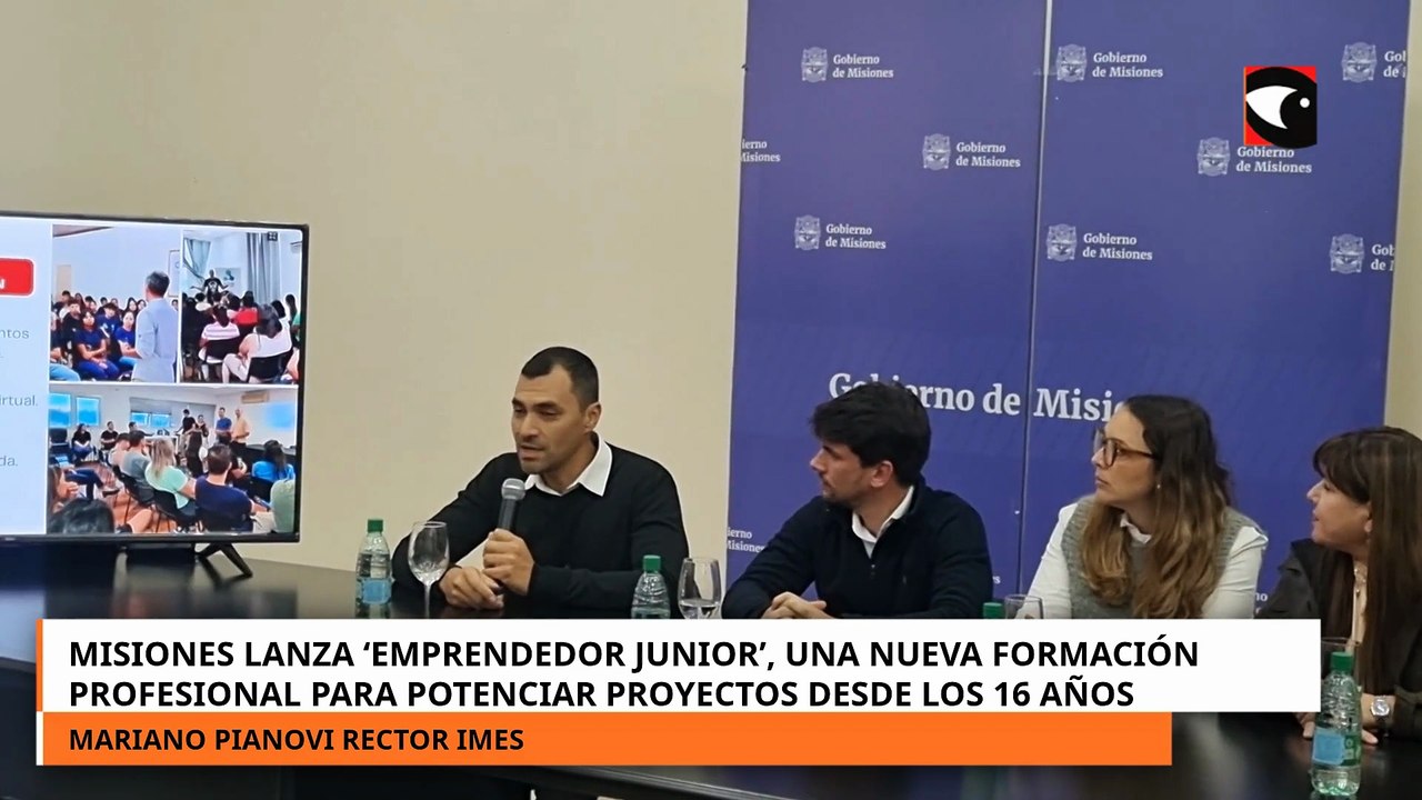 Misiones lanza ‘Emprendedor Junior’, una nueva formación profesional para potenciar proyectos