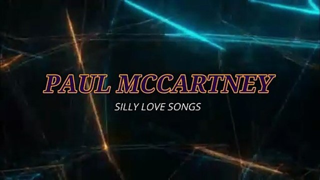 Paul McCartney - Silly love songs (KARAOKE)