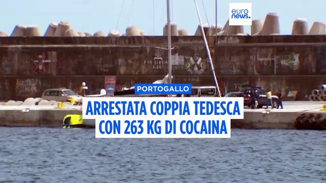 Coppia tedesca in barca a vela arrestata alle Azzorre con 263 kg di cocaina