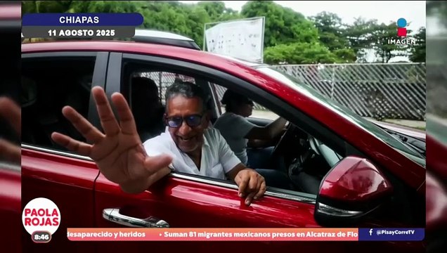 Activista Luis García Villagrán es liberado en Chiapas | DPC con Paola Rojas