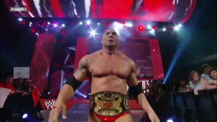 FULL MATCH John Cena & Batista vs. Cody Rhodes & Ted DiBiase Raw, Aug. 11, 2008